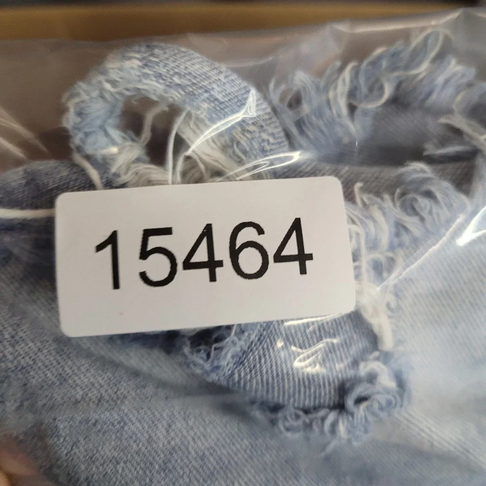 Free People Denim Cut Off Shorts Womens‎ 26 Blue Distressed 3